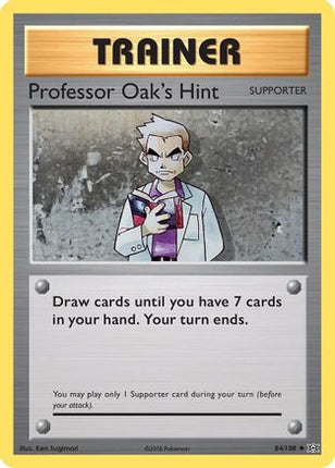 Professor Oak's Hint 084/108  XY  Evolutions - Uncommon
