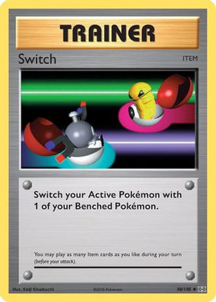 Switch 088/108  XY  Evolutions - Uncommon