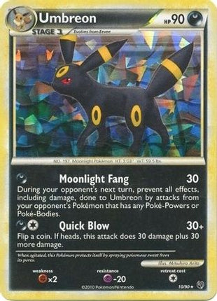 Umbreon 010/090  - Holofoil Deck Exclusives - Holo Rare