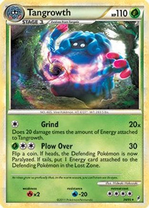 Tangrowth - 34/95 (Call of Legends)/095  - Holofoil Deck Exclusives - Holo Rare