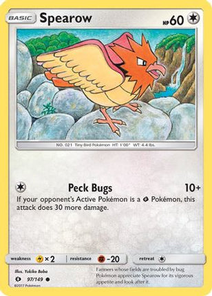 Spearow 097/149  SM Base Set - Common