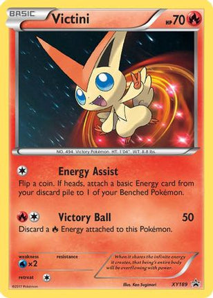 Victini XY189/211  - Holofoil XY Promos - Promo