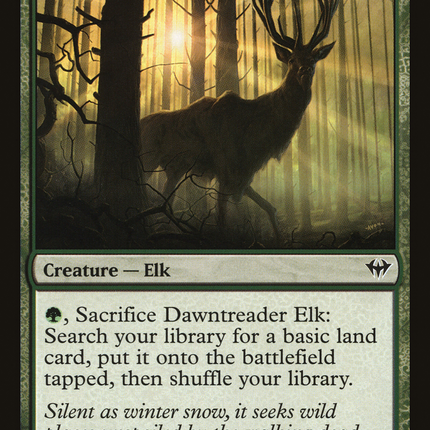 Dawntreader Elk (DKA-111) - Dark Ascension Foil