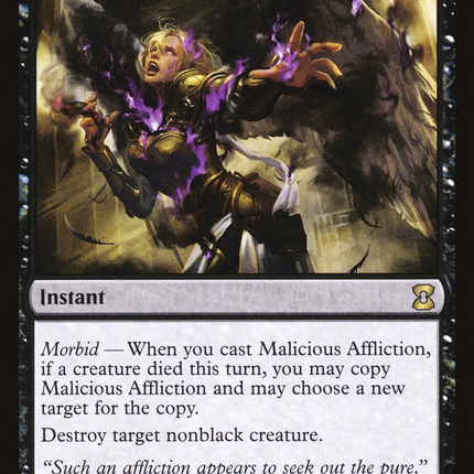 Malicious Affliction (EMA-096) - Eternal Masters Foil