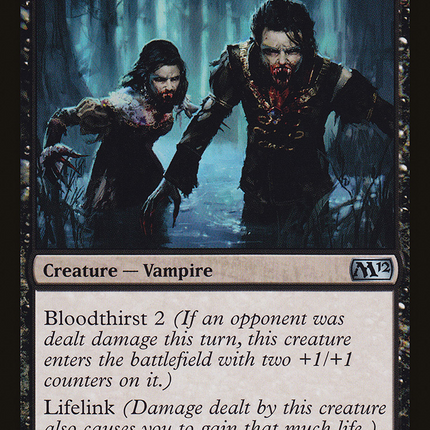 Vampire Outcasts (M12-115) - Magic 2012 Foil