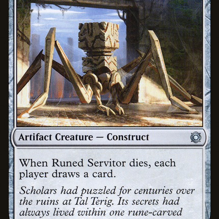 Runed Servitor (CN2-216) - Conspiracy: Take the Crown Foil