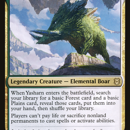 Yasharn, Implacable Earth (ZNR-240) - Zendikar Rising Foil