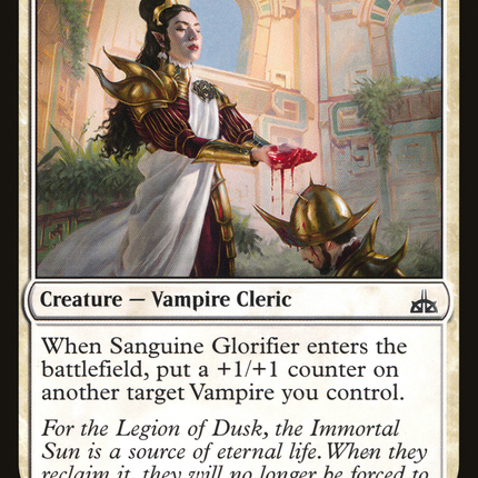 Sanguine Glorifier (RIX-020) - Rivals of Ixalan Foil