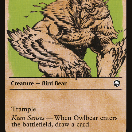 Owlbear (AFR-331) - Adventures in the Forgotten Realms: (Showcase)
