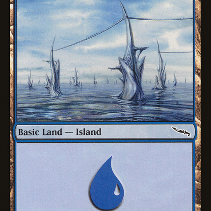 Island (MRD-292) - Mirrodin Foil