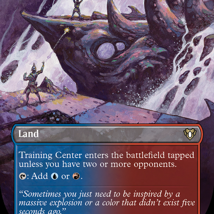 Training Center (CMM-665) - Commander Masters (Borderless) Foil