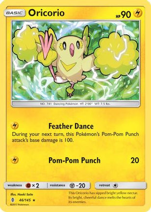 Oricorio (46)/145  SM  Guardians Rising - Rare