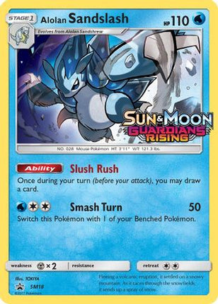Alolan Sandslash SM18  - Holofoil SM Promos - Promo