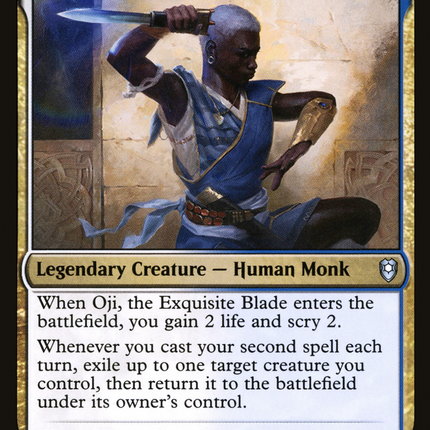 Oji, the Exquisite Blade (CLB-290) - Commander Legends: Battle for Baldur's Gate