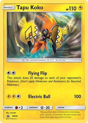 Tapu Koko SM30/248  - Holofoil SM Promos - Promo