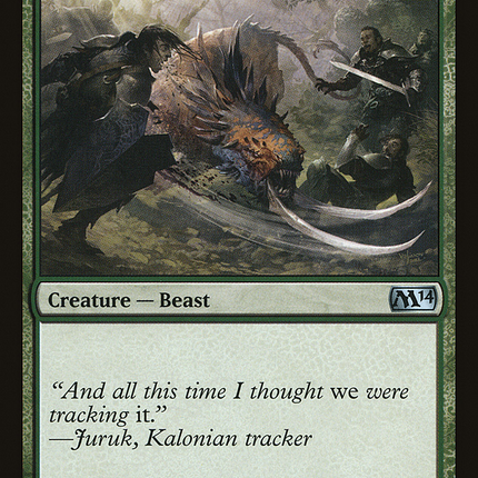 Kalonian Tusker (M14-182) - Magic 2014 Foil