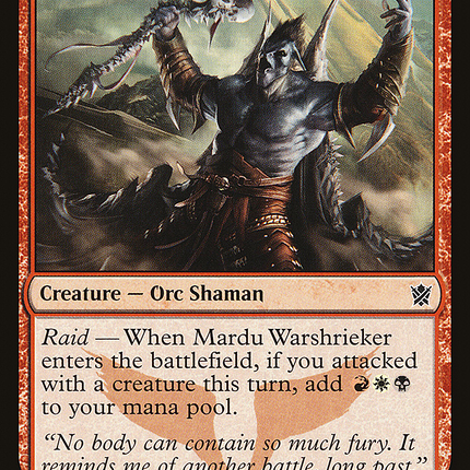 Mardu Warshrieker (KTK-117) - Khans of Tarkir