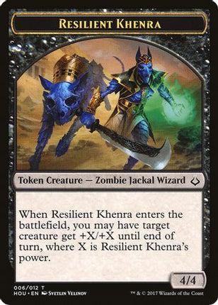 Resilient Khenra // Cat Double-Sided Token (HOU-6 // 16) - Hour of Devastation