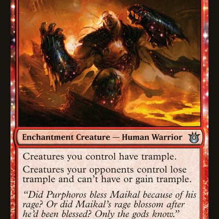 Archetype of Aggression (BNG-088) - Born of the Gods: (enchantment) Foil