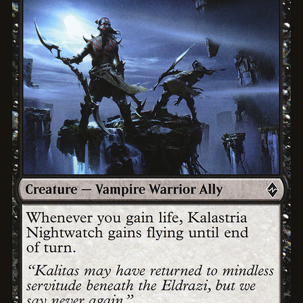 Kalastria Nightwatch (BFZ-115) - Battle for Zendikar Foil