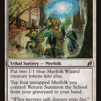 Summon the School (LRW-042) - Lorwyn Foil