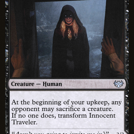 Innocent Traveler // Malicious Invader (VOW-121) - Innistrad: Crimson Vow: (Double Faced Transform) Foil