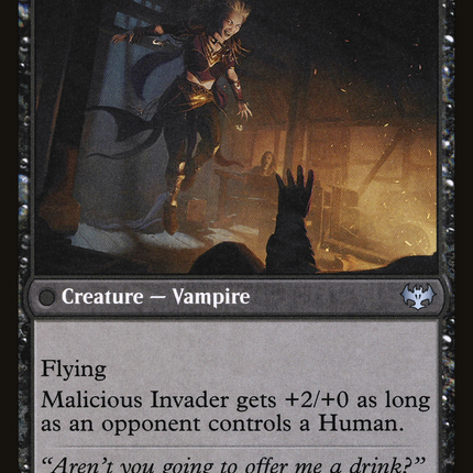 Innocent Traveler // Malicious Invader (VOW-121) - Innistrad: Crimson Vow: (Double Faced Transform) Foil