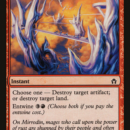 Rain of Rust (5DN-076) - Fifth Dawn Foil