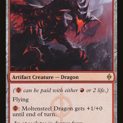 Moltensteel Dragon (NPH-088) - New Phyrexia