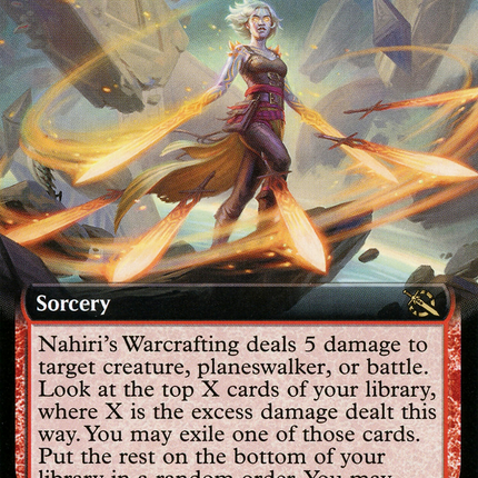 Nahiri's Warcrafting (MOM-365) - March of the Machine: (Extended Art)
