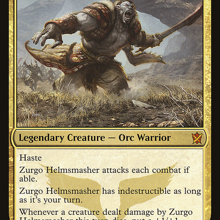 Zurgo Helmsmasher (KTK-214) - Khans of Tarkir