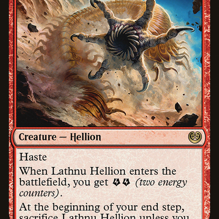 Lathnu Hellion (KLD-121) - Kaladesh Foil