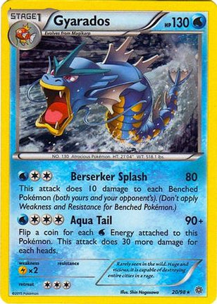 Gyarados 020/098  - Holofoil Miscellaneous Cards & Products - Promo