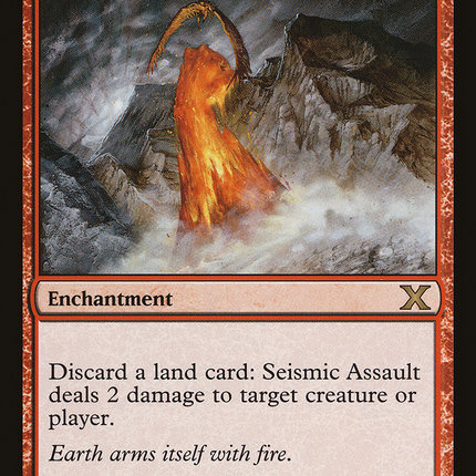 Seismic Assault (10E-228) - Tenth Edition Foil
