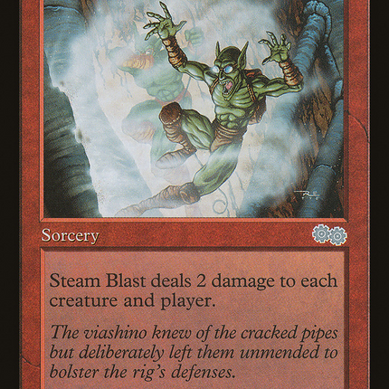 Steam Blast (USG-219) - Urza's Saga