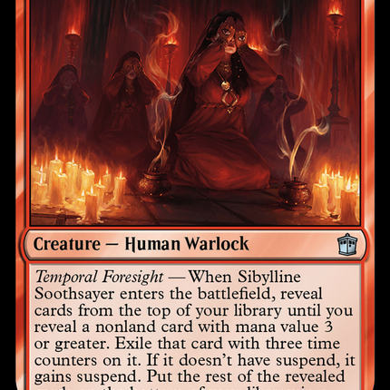 Sibylline Soothsayer (WHO-095) - Doctor Who Foil