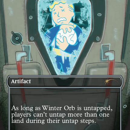 Winter Orb (SLD-1486) - Secret Lair Drop (Borderless)