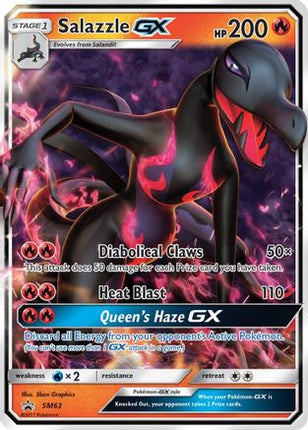Salazzle GX SM63/248  - Holofoil SM Promos - Promo