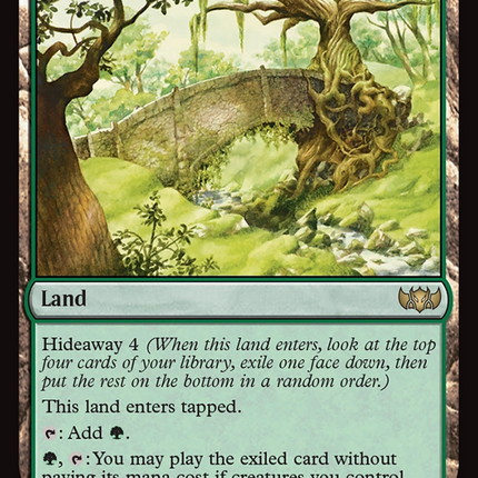 Mosswort Bridge (TDC-379) - Commander: Tarkir: Dragonstorm
