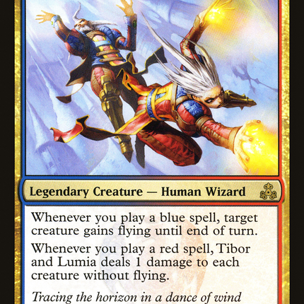 Tibor and Lumia (GPT-135) - Guildpact Foil