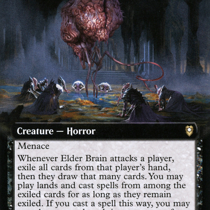 Elder Brain (CLB-573) - Commander Legends: Battle for Baldur's Gate: (Extended Art) Foil
