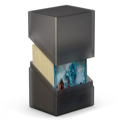 Boulder Deck Case - Frosted (Holds 80+) - Ultimate Guard Deck Boxes