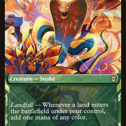 Lotus Cobra (ZNR-307) - Zendikar Rising: (Showcase) Foil
