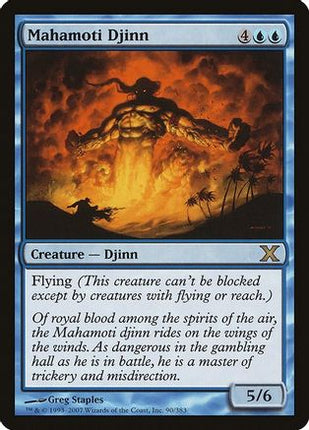 Mahamoti Djinn (10E-090) - 10th Edition Foil