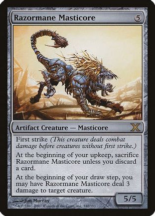 Razormane Masticore (10E-340) - 10th Edition