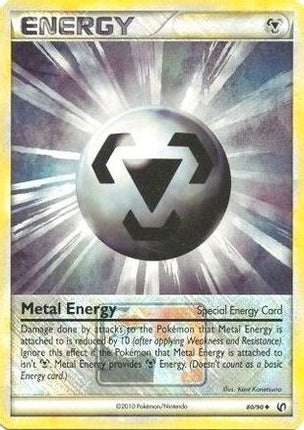 Metal Energy (Special) 080/090  - Reverse Holofoil League & Championship Cards - Promo