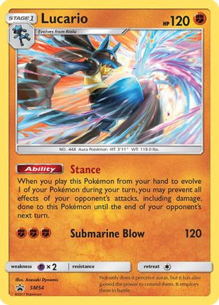 Lucario SM54/248  - Holofoil SM Promos - Promo