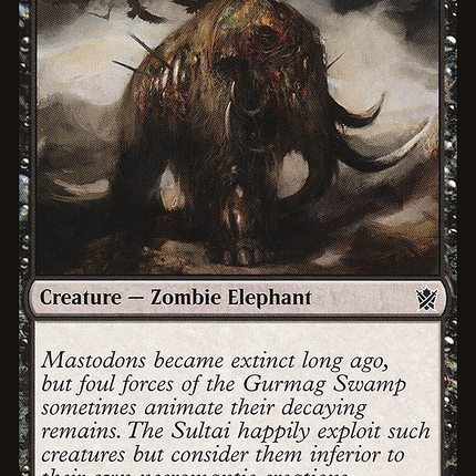 Rotting Mastodon (KTK-087) - Khans of Tarkir