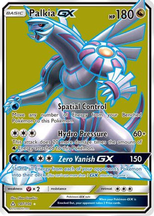Palkia GX (Full Art) 147  - Holofoil SM  Ultra Prism - Ultra Rare