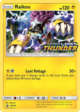 Raikou SM150/248  - Holofoil SM Promos - Promo